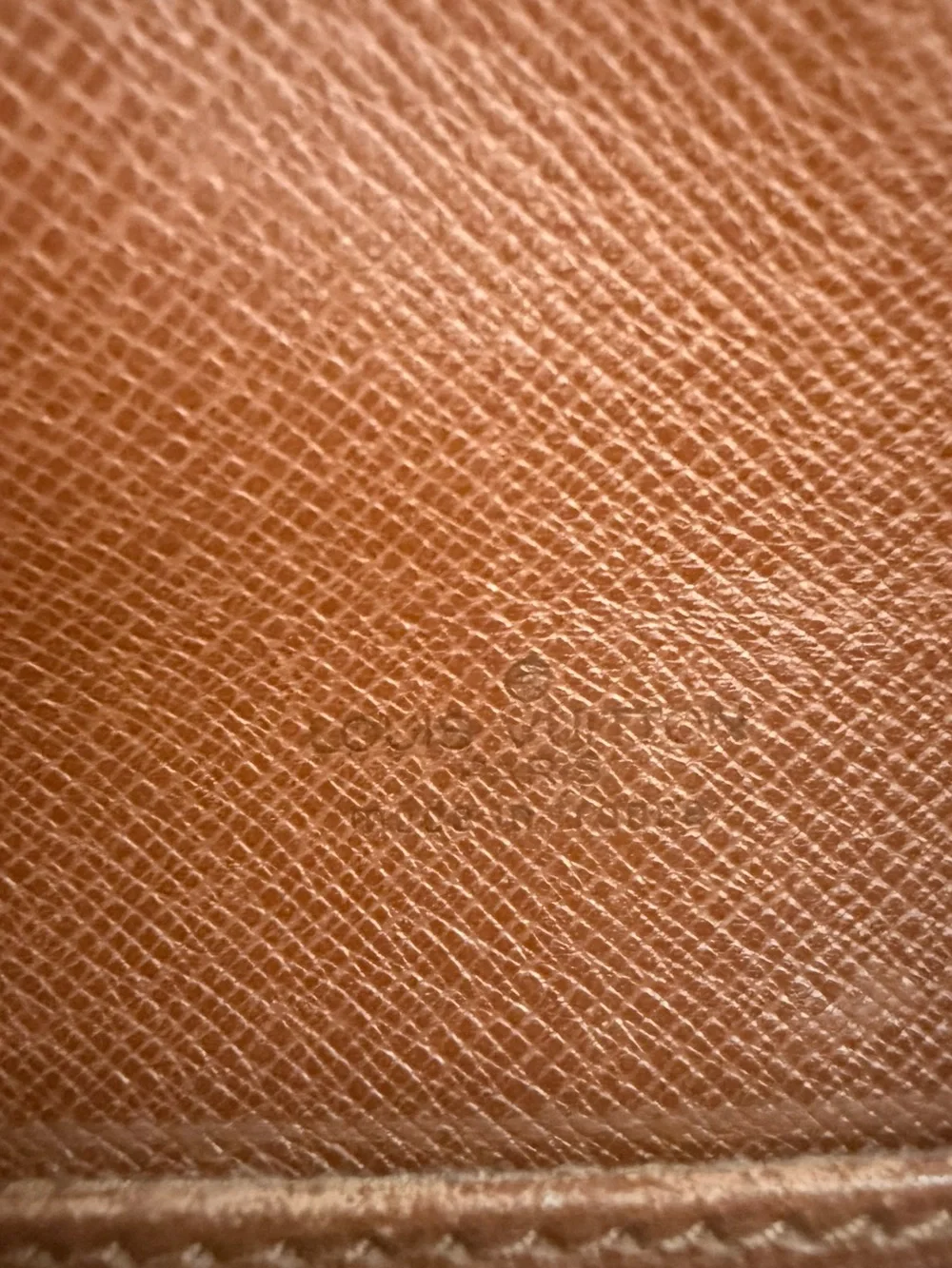 Louis Vuitton Monogram Crossbody in Brown and Tan